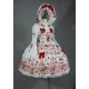 Antique Doll Strawberry Cake Bouquet Blouse JSK and OP(Reservation/3 Colours/Full Payment Without Shipping)